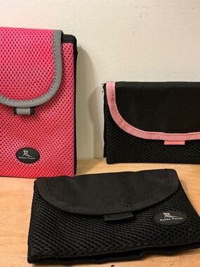 Buddy Pouch set of 3 Travel Running Magnetic Pouch Straplesss